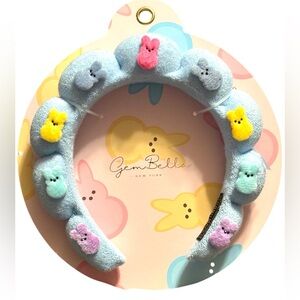 NWGemBella Blue Bunny Peep Spa Headband